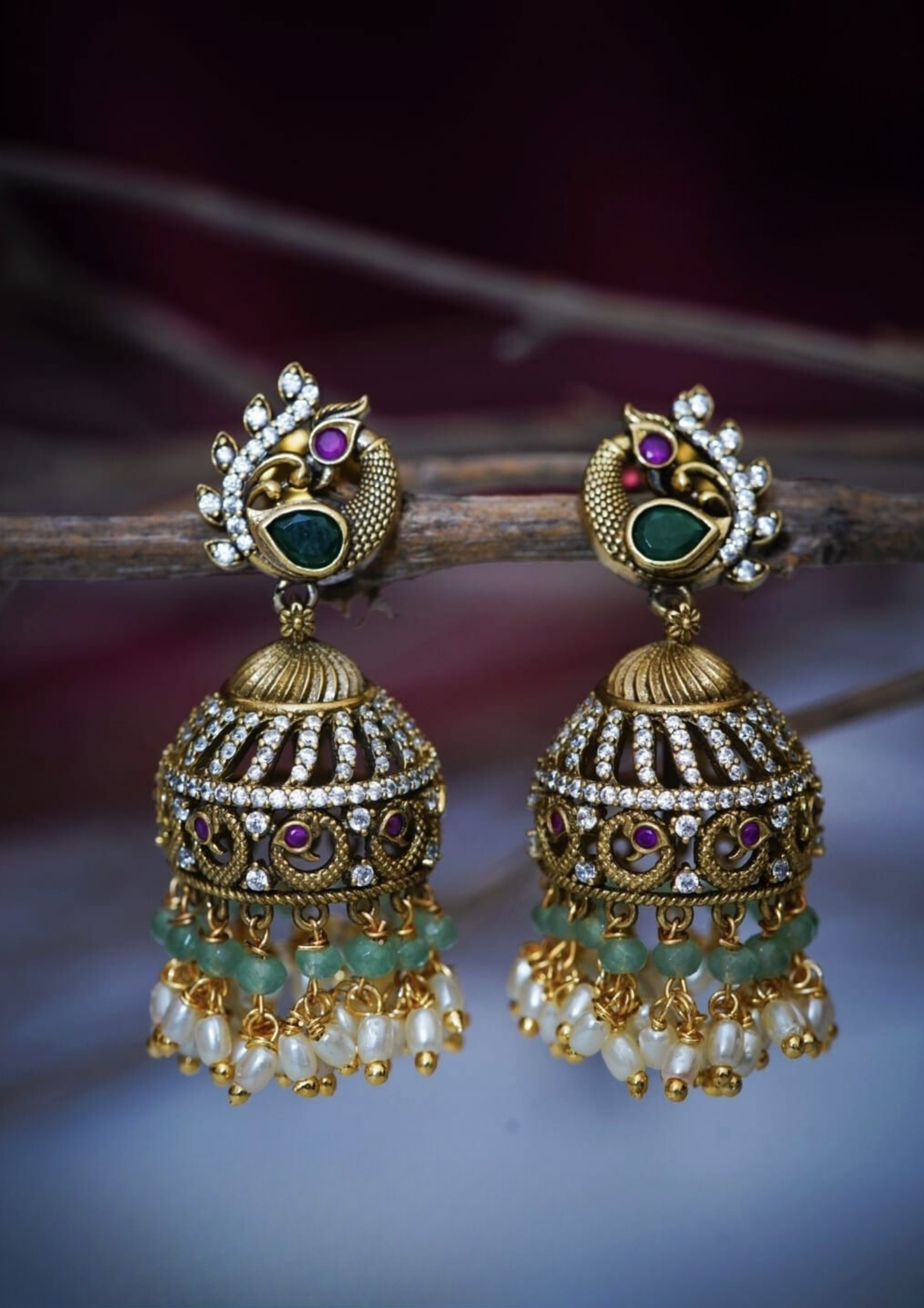 Victorian jewellery earrings style 125