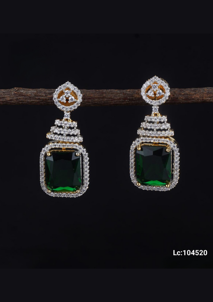 American diamond earrings LC 104520