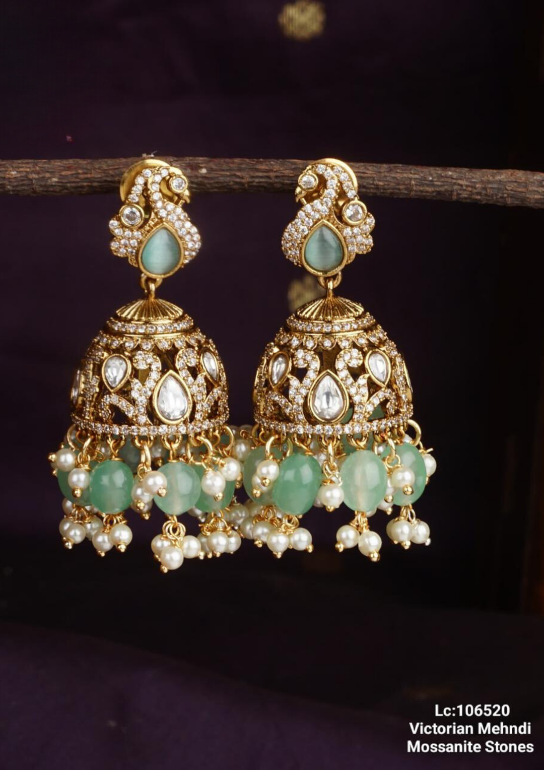 Victorian jewellery earrings lc 106520