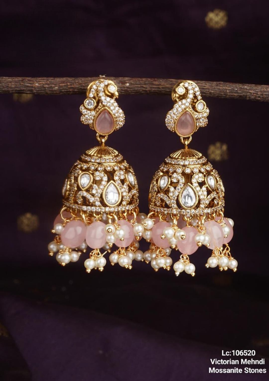 Victorian jewellery earrings lc 106520