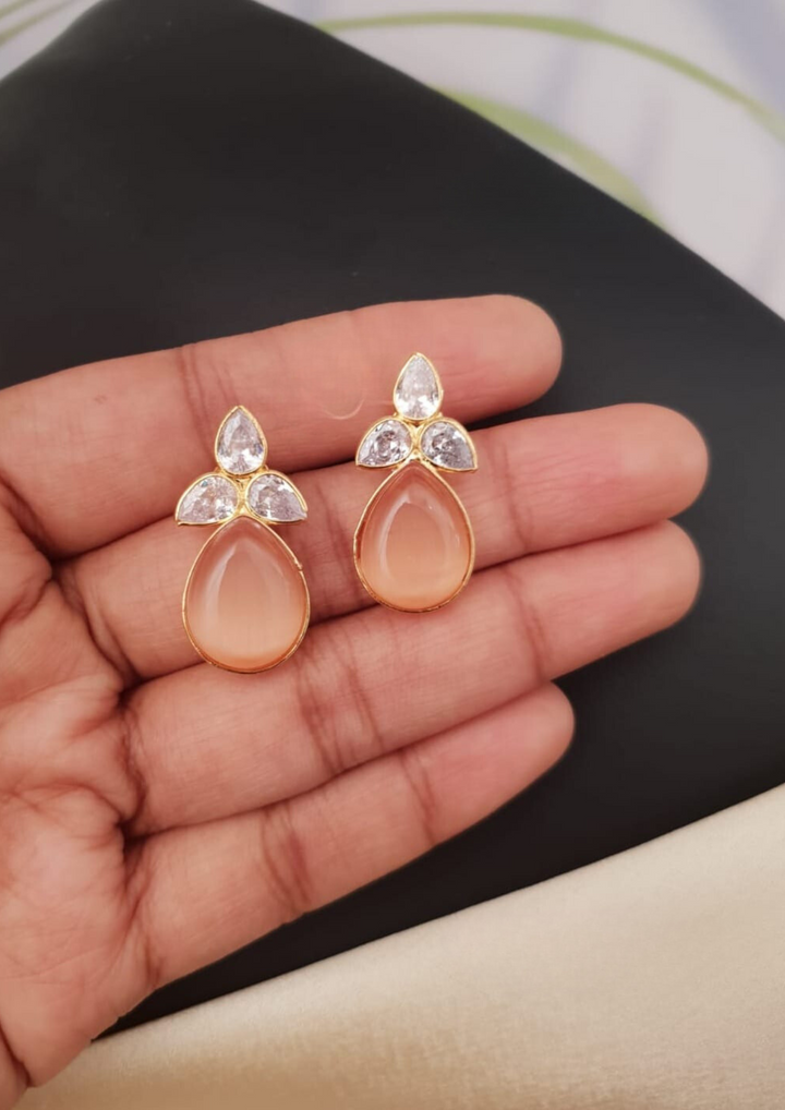 Kundan stone earrings SSG10280