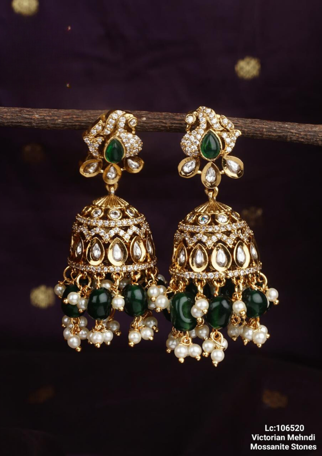 Victorian jewellery earrings lc 106520