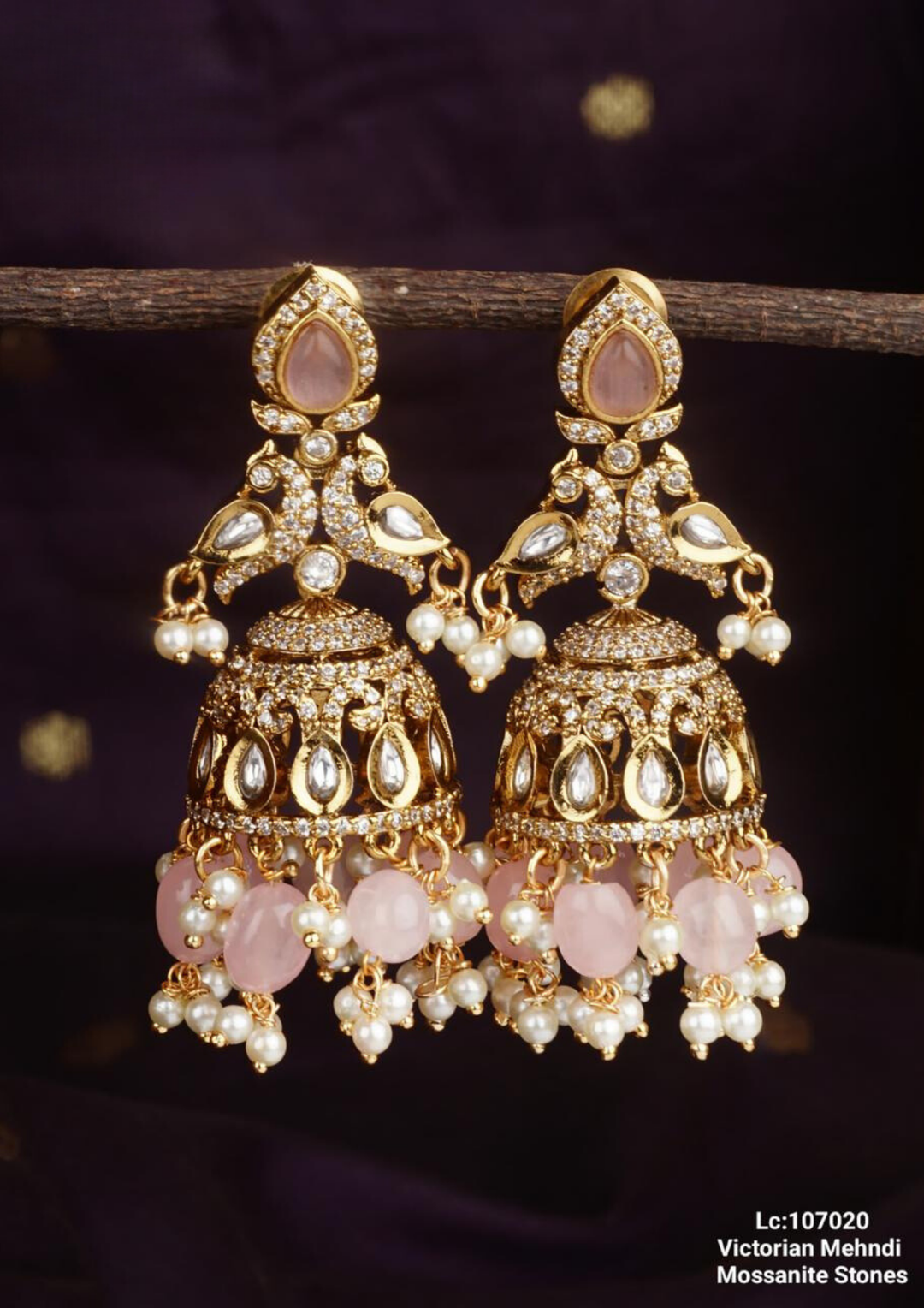 Victorian jewellery earrings lc 107020