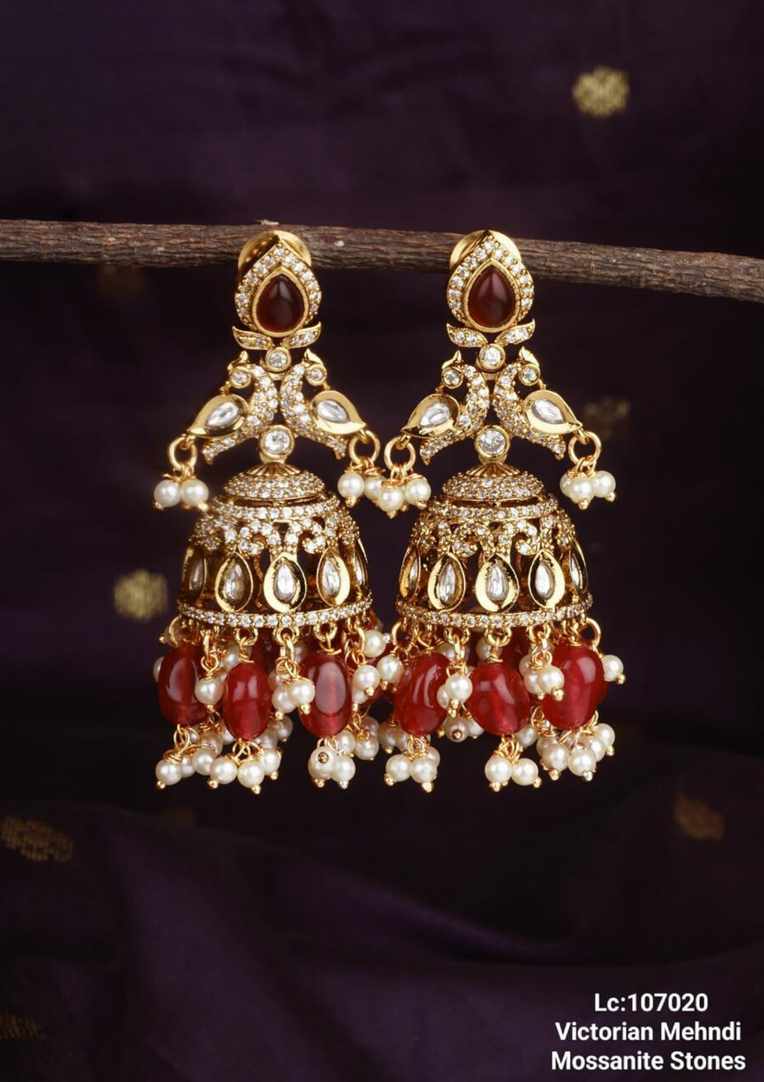 Victorian jewellery earrings lc 107020